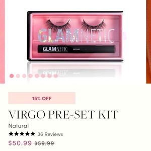 Glamnetic Reusable Magnetic Eyelashes NWT